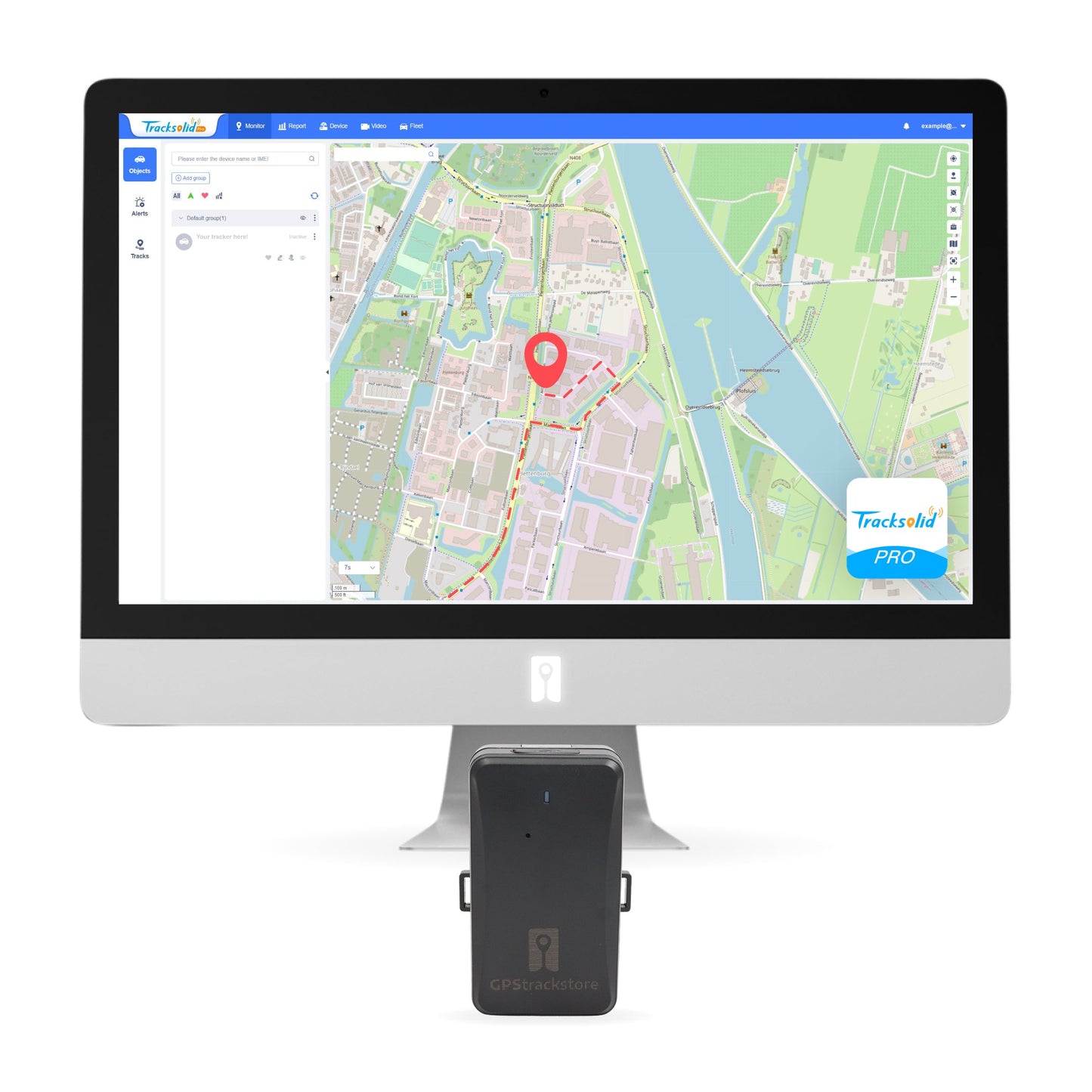 GPS Tracker volgsysteem LL01 - Met simkaart voor 10 jaar die werkt in 150 landen!